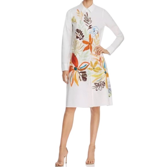 Lafayette 148 New York Porto Floral-Print Shirt Dress
Vibration shirt dress - Picture 2 of 14